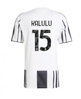 Günstige Juventus Pierre Kalulu #15 Heimtrikot 2025-26 Kurzarm